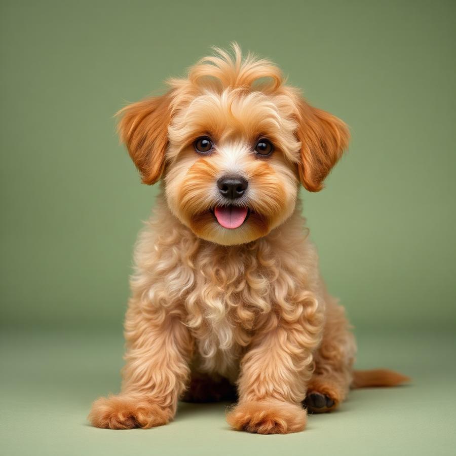 Cockapoo z nowym uczesaniem
